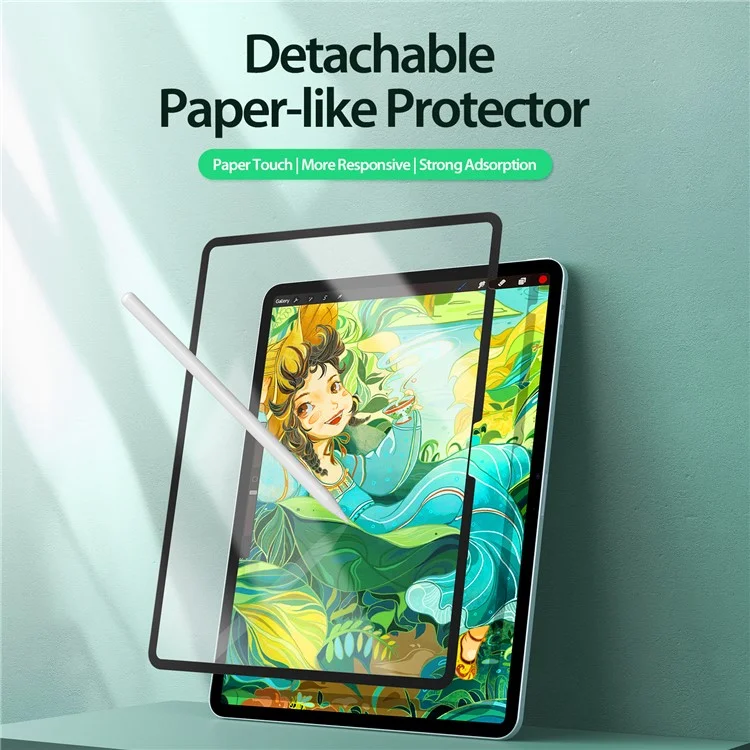 DUX DUCIS Naad Series for iPad Air 13 (2024) Protetor de Tela Semelhante a Papel Destacável Película Mate de PET para Tablet