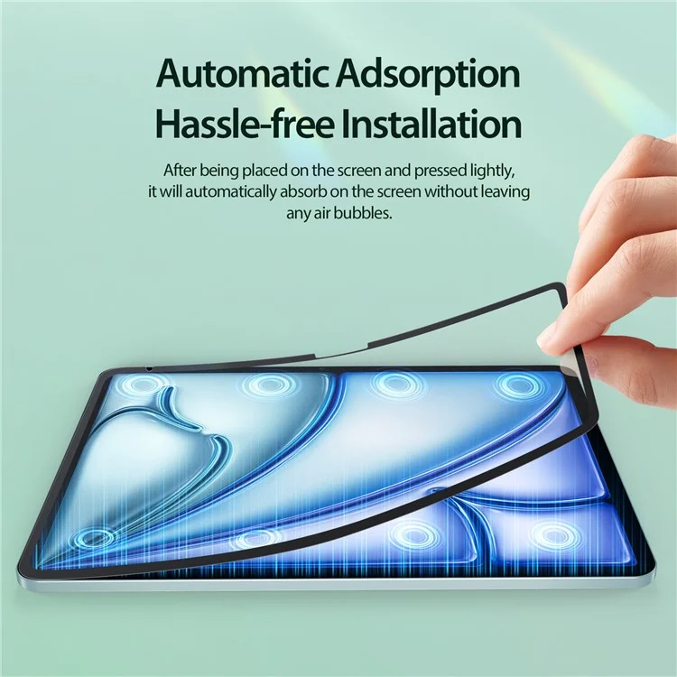 DUX DUCIS Naad Series for iPad Air 13 (2024) Protetor de Tela Semelhante a Papel Destacável Película Mate de PET para Tablet