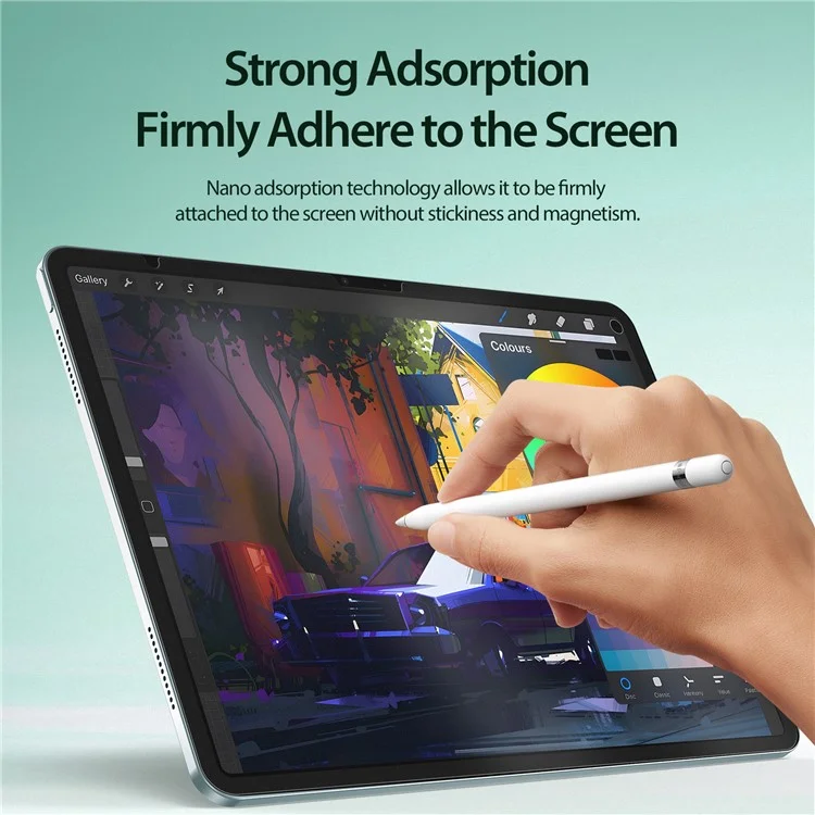 DUX DUCIS Naad Series for iPad Air 13 (2024) Protetor de Tela Semelhante a Papel Destacável Película Mate de PET para Tablet
