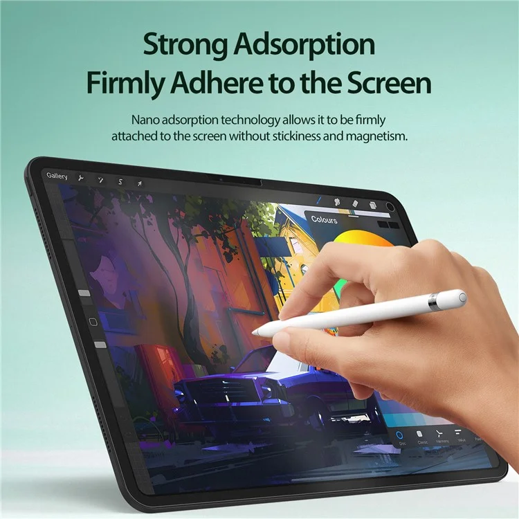 DUX DUCIS Naad Series per iPad Pro 13 (2024) Pellicola Protettiva Opaca PET Paperfeel Removibile e Riutilizzabile