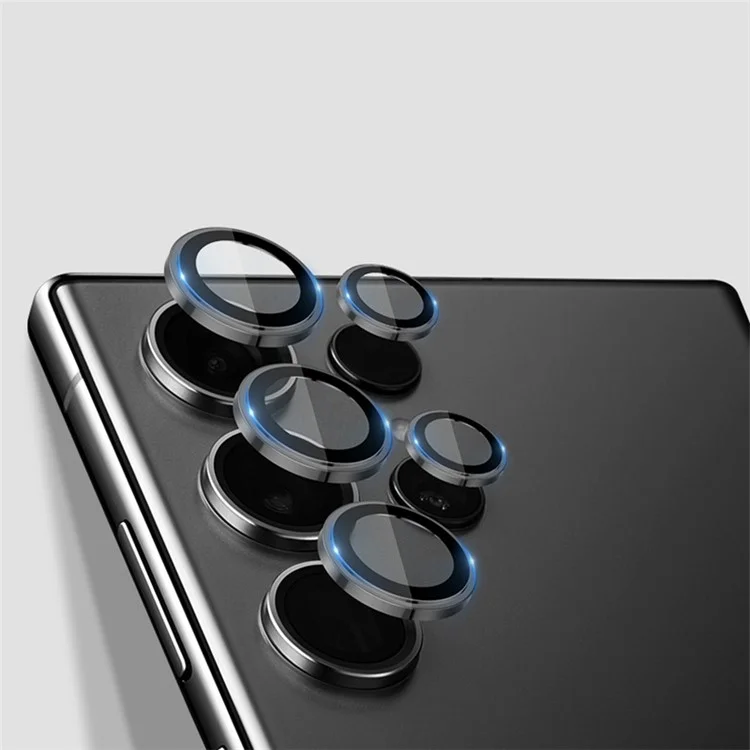 X-LEVEL AR-Spotlight Series For Samsung Galaxy S24 Ultra Tempered Glass Lens Protector Camera Lens Film - Noir