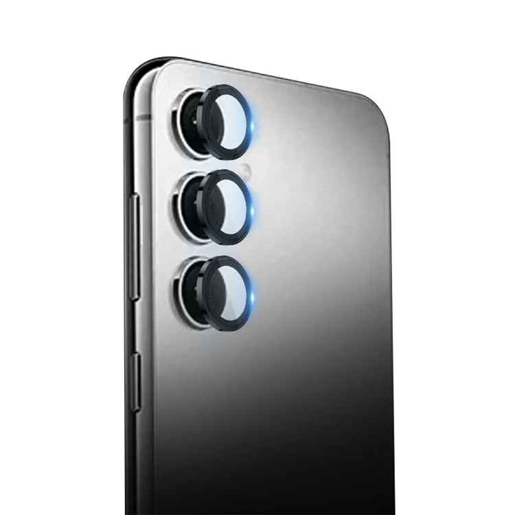 X-LEVEL AR-Spotlight-Serie für Samsung Galaxy S24 Tempered Glass Lens Protector Kameraobjektiv-Schutzfolie - Schwarz