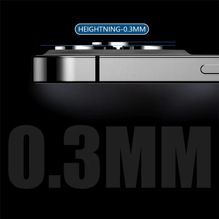 X-LEVEL AR-Spotlight-Serie für Samsung Galaxy S24 Tempered Glass Lens Protector Kameraobjektiv-Schutzfolie - Schwarz