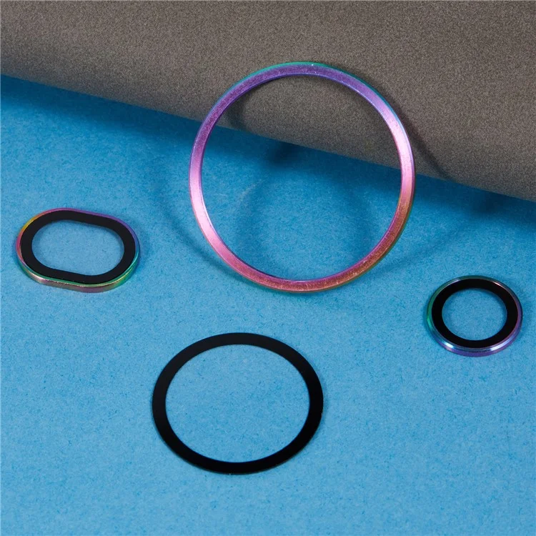 1 Set For Huawei Pura 70 Ultra Tempered Glass Camera Lens Protector Individual Rear Lens Film - Multicolor