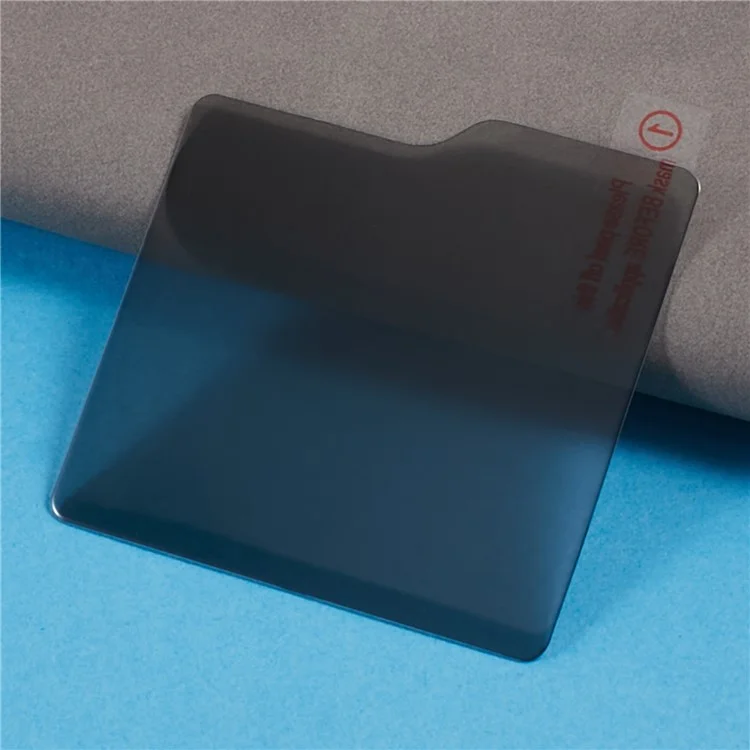 For Samsung Galaxy Z Flip6 5G Screen Protector Full Glue 180-Degree Anti-Spy Tempered Glass Film (Outer Screen)