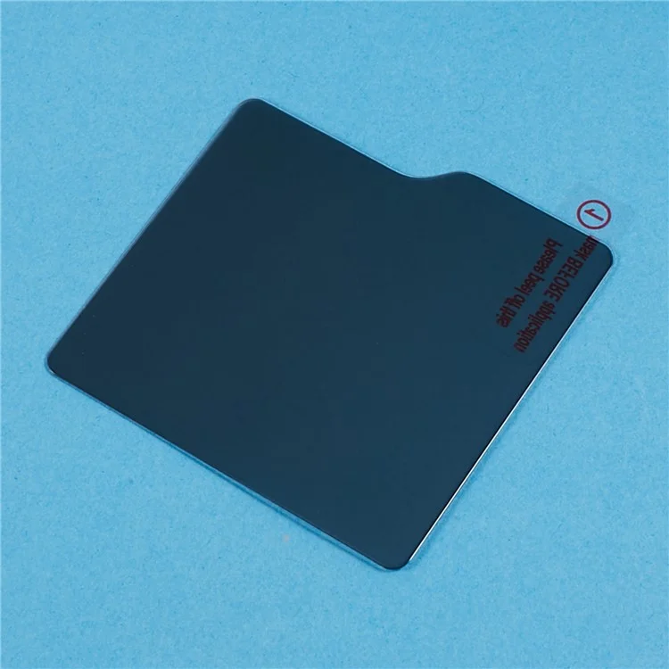 For Samsung Galaxy Z Flip6 5G Screen Protector Full Glue 180-Degree Anti-Spy Tempered Glass Film (Outer Screen)