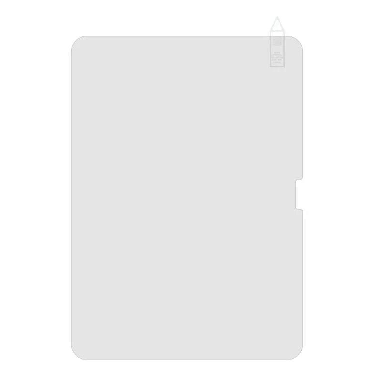 RURIHAI Per iPad Air 11 (2024) Protezione Schermo Opaca Pellicola in Vetro Alluminio-Silicio Ad Alta Trasparenza
