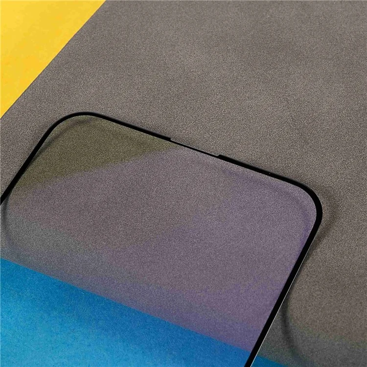 Per iPhone 14 Plus Anti-blue-ray Eye Protection Tempered Glass Film Full Coverage Full Glue Silk Printing Clear Anti-fingerprint Screen Protector