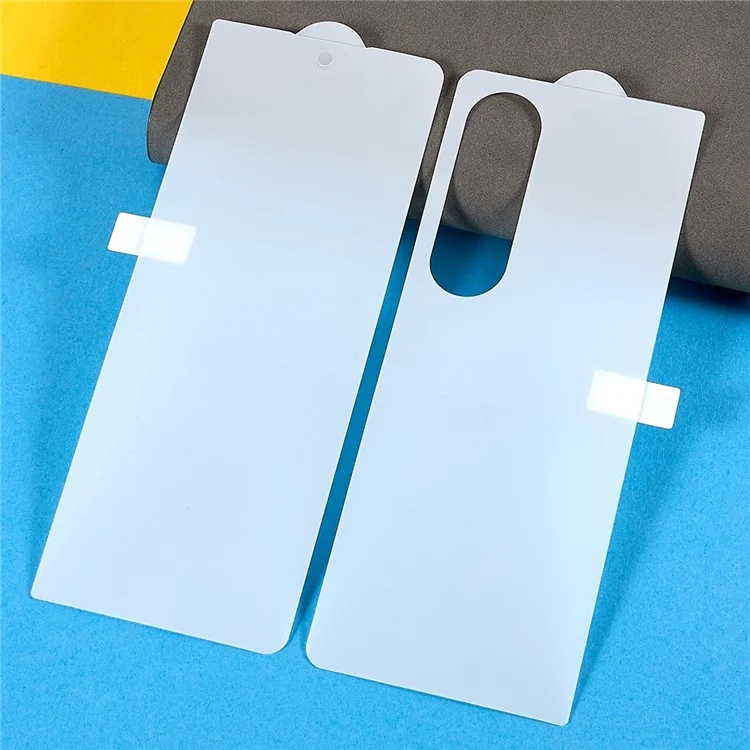 1 Set für Samsung Galaxy Z Fold6 5G Hydrogel-Film im Inneren + Front + Rückabdeckung TPU+PET-Bildschirmschutz