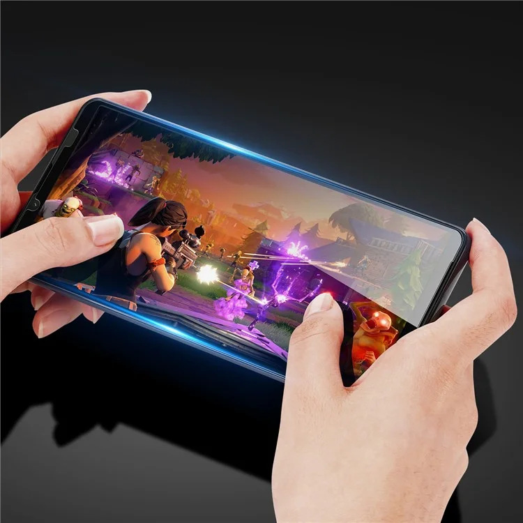 DUX DUCIS For Sony Xperia 10 VI Screen Protector Full Glue Medium Alumina Glass Scratch-Resistant Film (10D)