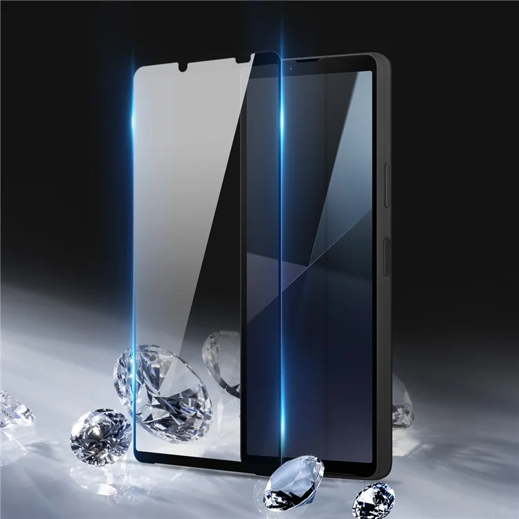 DUX DUCIS For Sony Xperia 10 VI Screen Protector Full Glue Medium Alumina Glass Scratch-Resistant Film (10D)