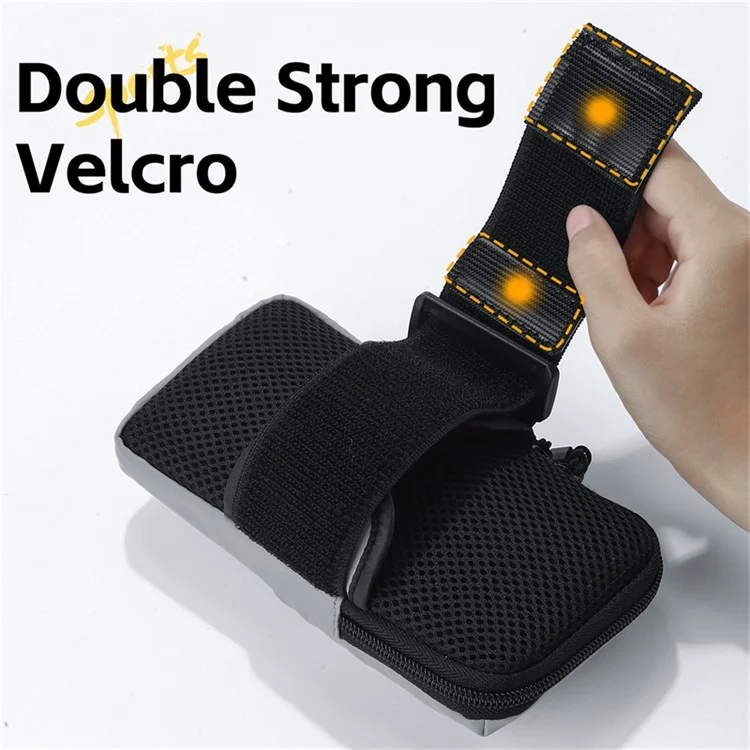 WEST BIKING YP0707365 Fitness Running Arm Bag Phone Storage Armband Bag - Grey