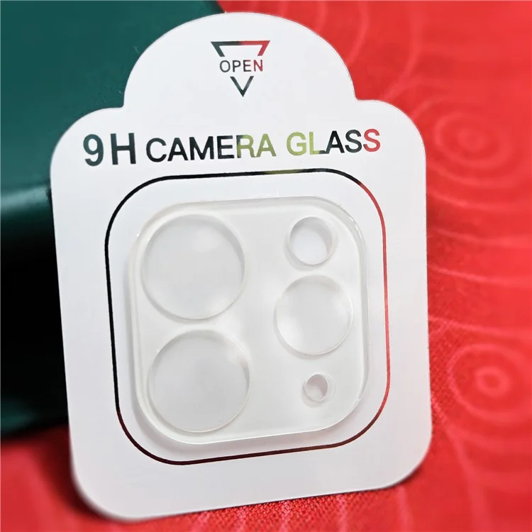 RURIHAI Para iPad Pro 13 (2024) Protetor de Lente da Câmera 3D Alto Vidro de Alumínio-Silício Filme de Lente Traseira