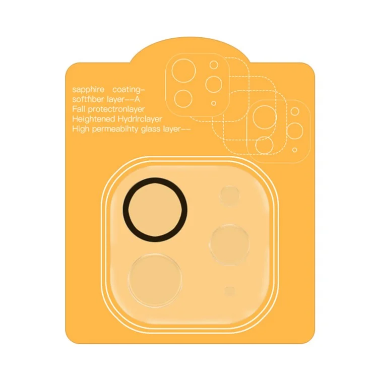 RURIHAI Para iPad Pro 13 (2024) Protetor de Lente da Câmera Impressão em Seda 3D Vidro de Alumínio-Silício de Alta Qualidade Película de Lente