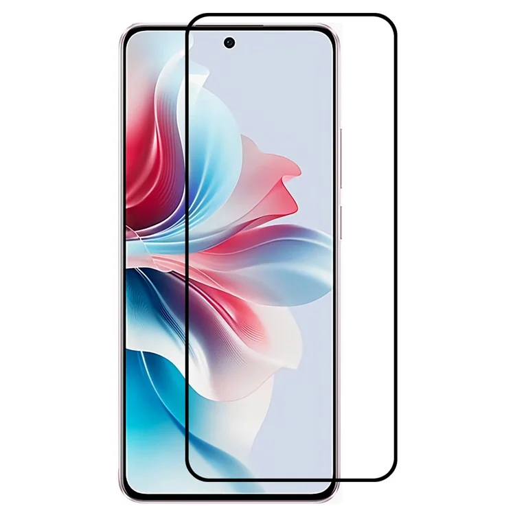 For Oppo Reno11 F 5G Screen Protector 9D Tempered Glass Film (Side Glue)