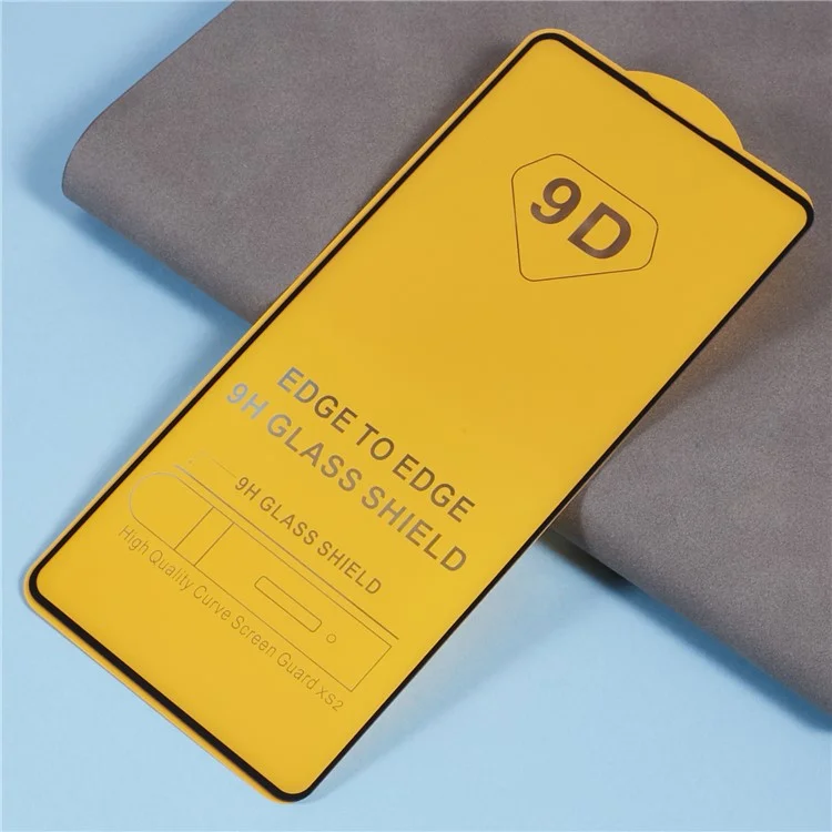 Para Xiaomi Poco X6 Neo 5G Protector de pantalla de pantalla completa Pegamento lateral 9D Película de vidrio templado