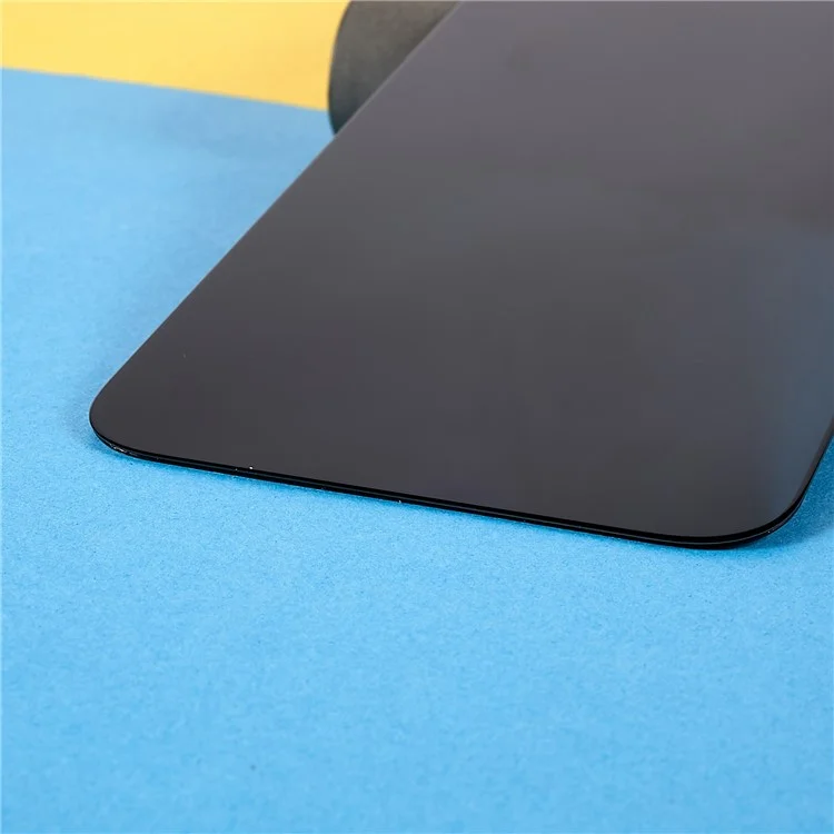 For iPhone 14 Pro Max 6.7 inch Full Coverage Anti-Spy Tempered Glass Film Full Glue Silk Printing Screen Protector