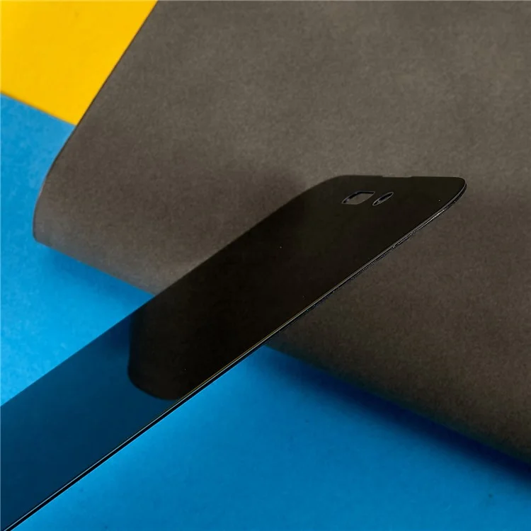For iPhone 14 Pro Max 6.7 inch Full Coverage Anti-Spy Tempered Glass Film Full Glue Silk Printing Screen Protector