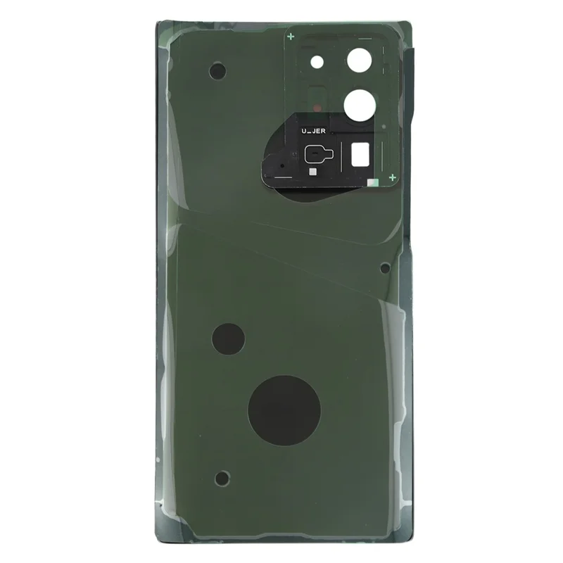Para Samsung Galaxy Note20 Ultra N985 / Note20 Ultra 5G N986 Caixa da Bateria com Adesivo Autocolante+Capa da Lente da Câmera - Preto