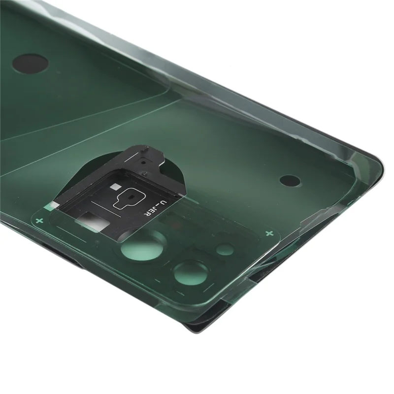 Для Samsung Galaxy Note20 Ultra N985 / Note20 Ultra 5G N986 Корпус батареи с клейкой наклейкой+Крышка объектива камеры - Белый