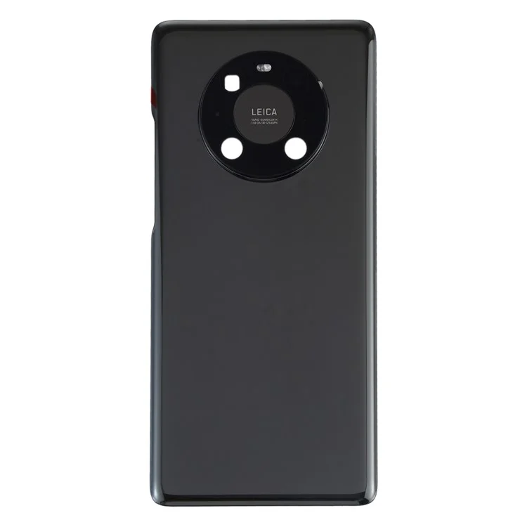 For Huawei Mate 40 Pro 5G Battery Housing with Adhesive Sticker + Camera Lens Cover - Black