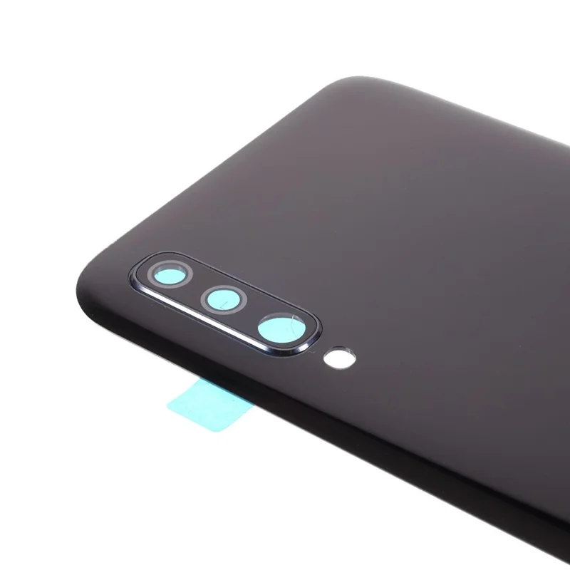 For Samsung Galaxy A50 A505 Battery Housing with Camera Lens Cover - Black
