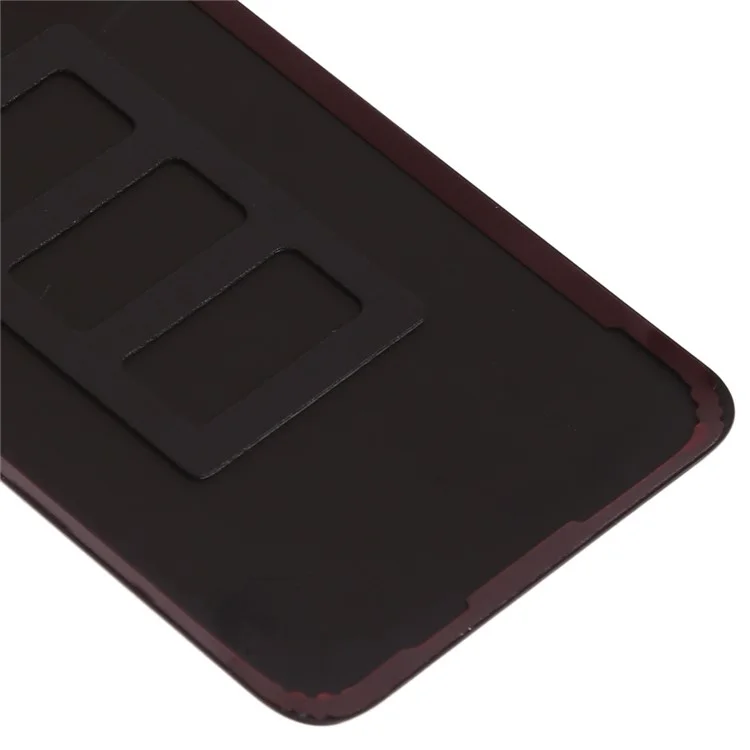 Pour Huawei P20 Pro Boîtier de batterie avec autocollant adhésif + Couvercle de l'objectif de l'appareil photo - Noir
