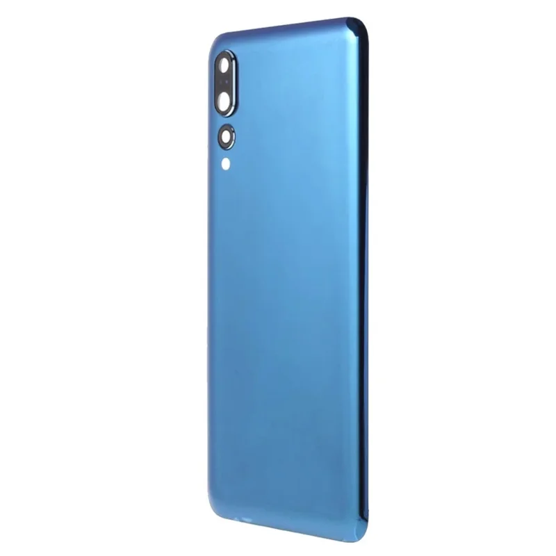 For Huawei P20 Pro Battery Housing with Adhesive Sticker+Camera Lens Cover - Dark Blue