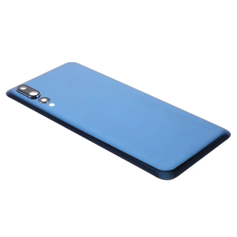 For Huawei P20 Pro Battery Housing with Adhesive Sticker+Camera Lens Cover - Dark Blue
