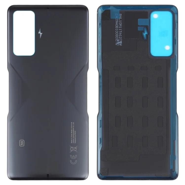 Para Xiaomi Poco F4 GT Back Battery Housing Cover Replacement - Preto