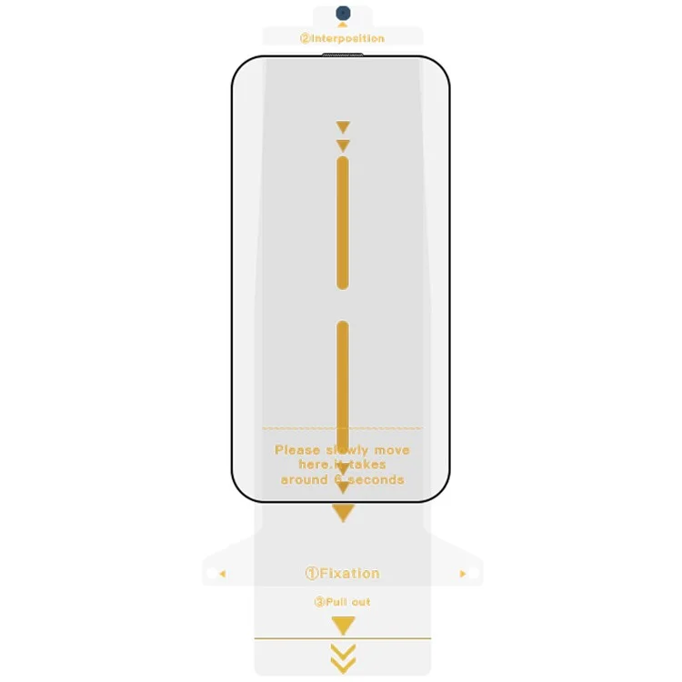 RURIHAI Pour iPhone 15 Pro Max Protecteur d'écran clair 3D incurvé Film en verre trempé avec outil d'installation facile