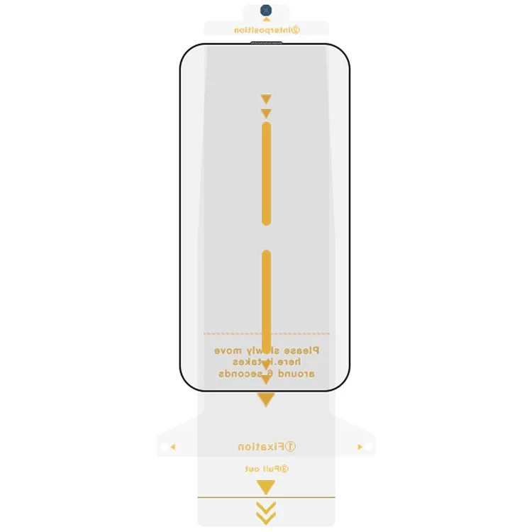RURIHAI Pour iPhone 15 Pro Max Protecteur d'écran clair 3D incurvé Film en verre trempé avec outil d'installation facile