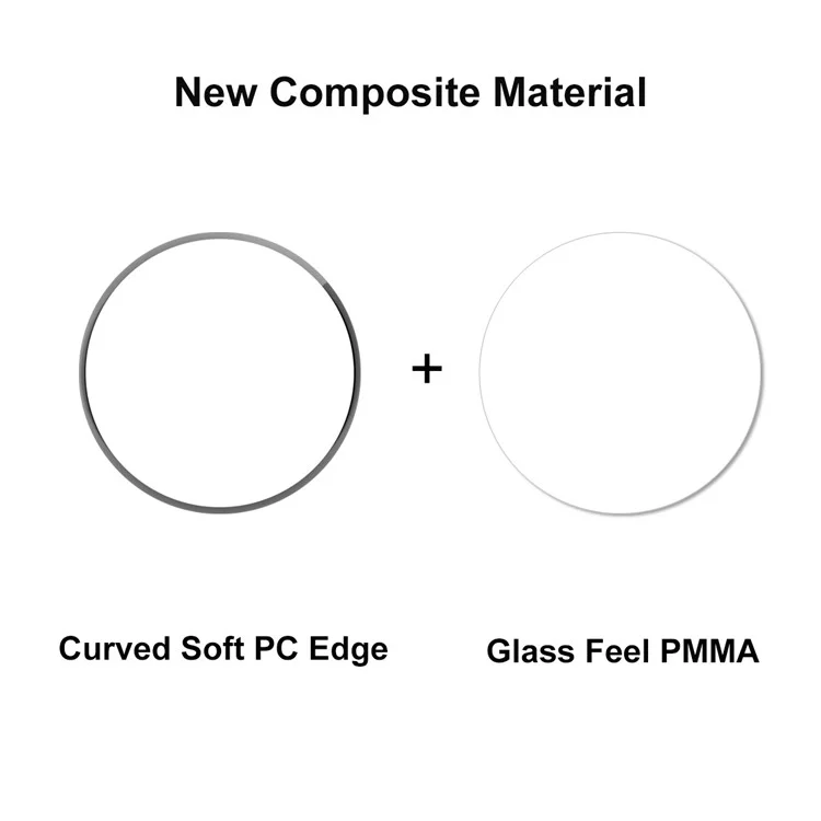 ENKAY HAT PRINCE 2Pcs / Set Screen Protector para Samsung Galaxy Watch 5 Pro 45mm 3D Curved Soft PC Edge + PMMA Full Cover Ultra Clear Film