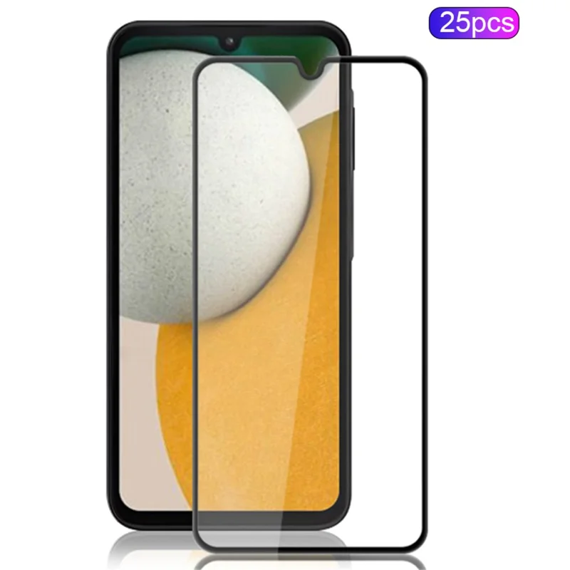 MOCOLO 25Pcs For Samsung Galaxy A15 4G Tempered Glass Film Anti-Scratch HD Screen Protector - Black