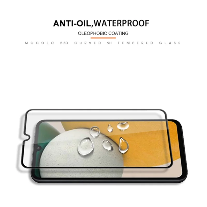 MOCOLO 25Pcs For Samsung Galaxy A15 4G Tempered Glass Film Anti-Scratch HD Screen Protector - Black