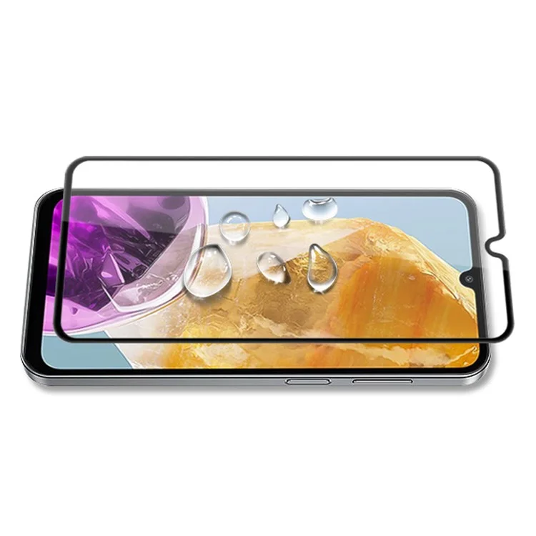 MOCOLO 25Pcs For Samsung Galaxy M15 5G Full Screen Protector Secondary Hardening Tempered Glass Film - Noir