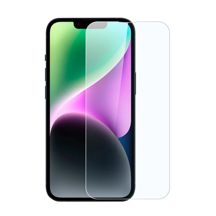 NORTHJO 2 шт. A+ для iPhone 14 Защитная пленка для экрана Ультра-прозрачная закаленная стеклянная пленка с инструментом для установки