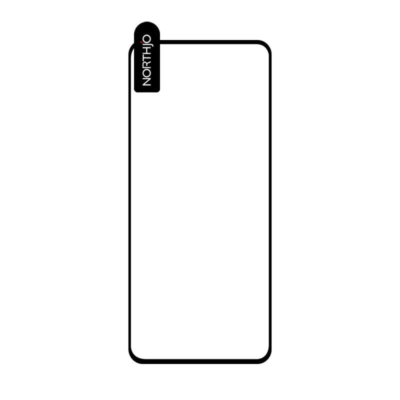 NORTHJO A+ For Xiaomi Redmi 13 5G / 13 4G Screen Protector 2.5D High Aluminum-Silicon Film, Black