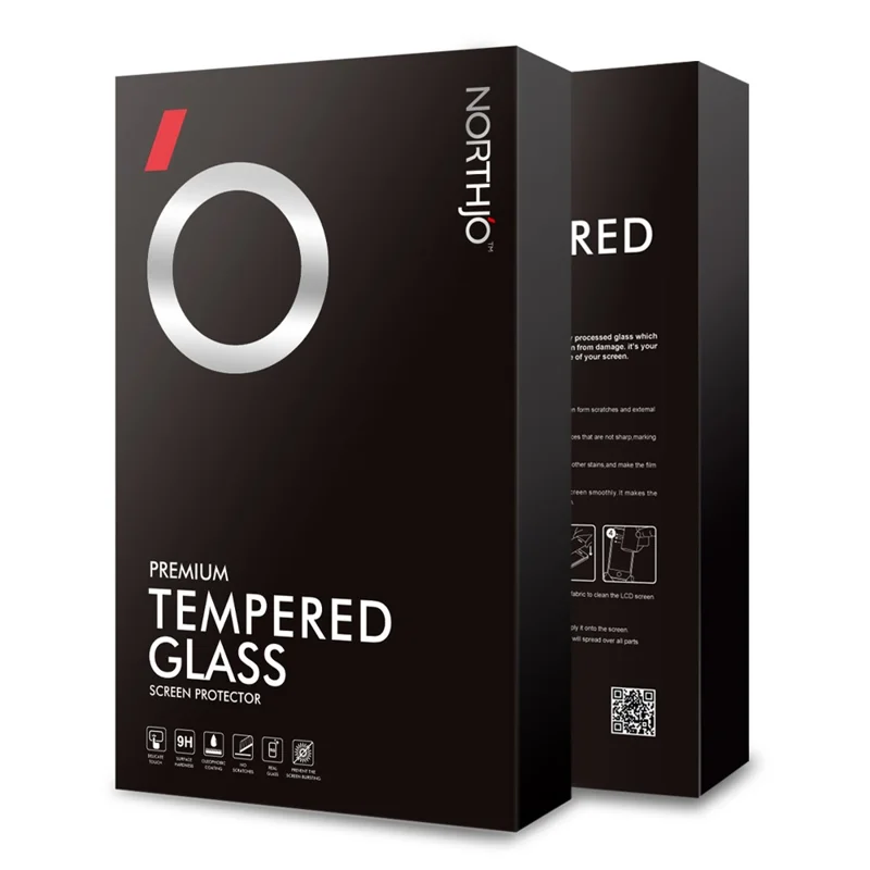 NORTHJO A+ For Xiaomi Redmi 13 5G / 13 4G Screen Protector 2.5D High Aluminum-Silicon Film, Black