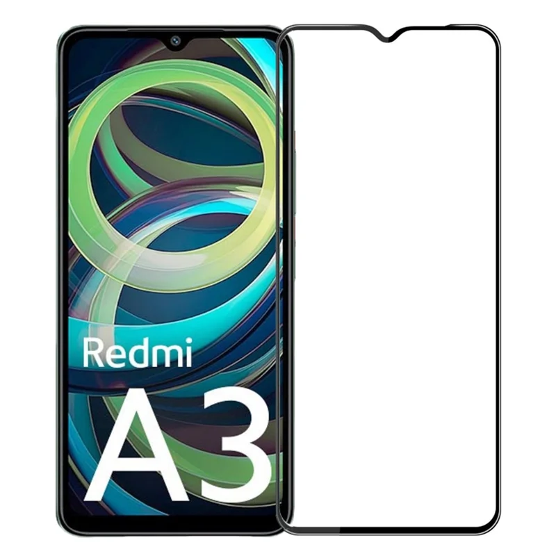 PINWUYO JK 3D Tempered Glass Film Series-2 for Xiaomi Redmi A3 / Poco C61 4G Screen Protector AGC Glass High Transparency