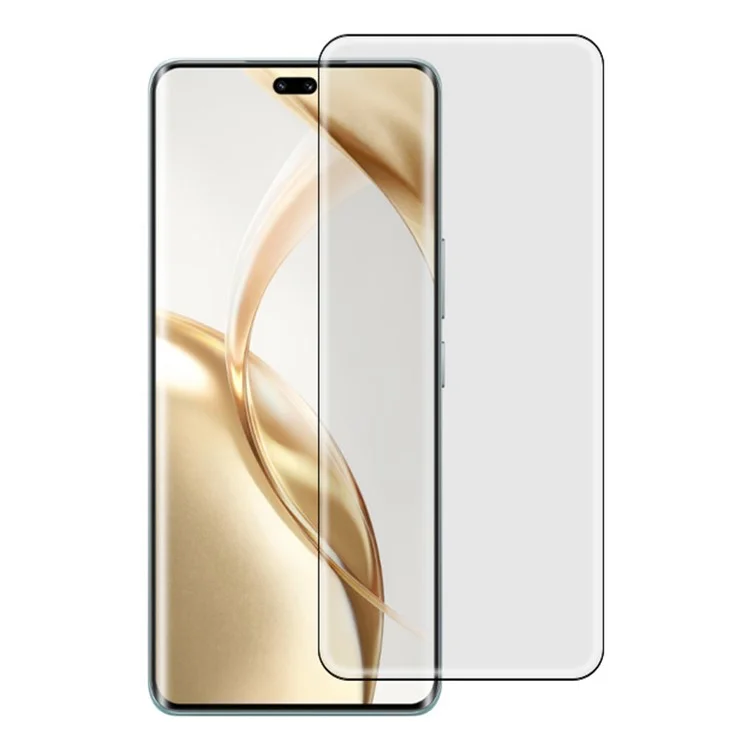 RURIHAI For For Honor 200 Pro 5G Screen Protector 3D Curved Full Coverage HD Clear (Support Fingerprint Unlock)