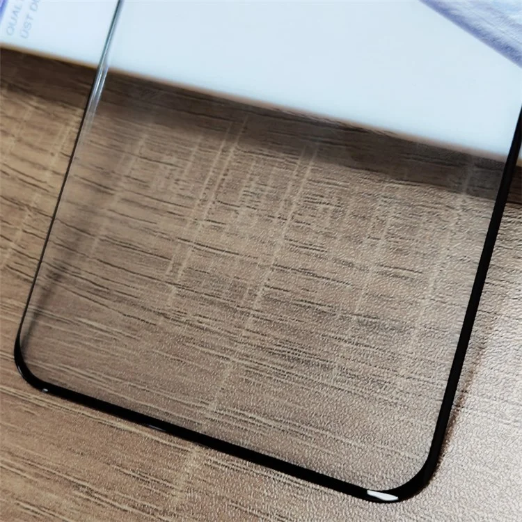 RURIHAI Für Oppo Reno12 5G (Global) 3D Curved Screen Protector High Aluminium-Silizium-Glas-Film Seitenklebstoff