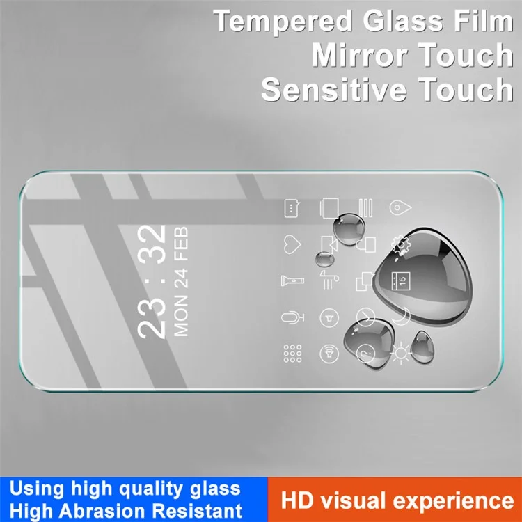 IMAK Série H pour Google Pixel 9 / 9 Pro Protecteur d'écran Verre trempé résistant aux chocs