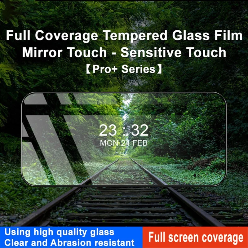 IMAK Pro+ Series For Google Pixel 9 / 9 Pro / Motorola Edge (2026) Full Screen Protector HD Clear Tempered Glass Film