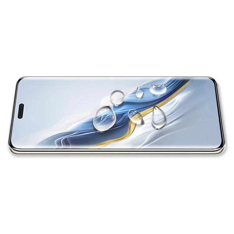 AMORUS For Honor Magic6 Pro 5G UV Liquid Full Screen Protector Cover 3D Curved Tempered Glass Film