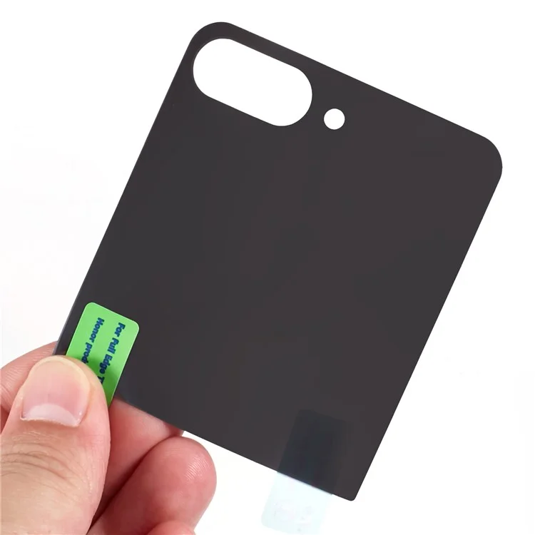 Для Samsung Galaxy Z Flip6 5G Anti-Spy PET Screen Protector Front Screen + Back Screen Matte Film