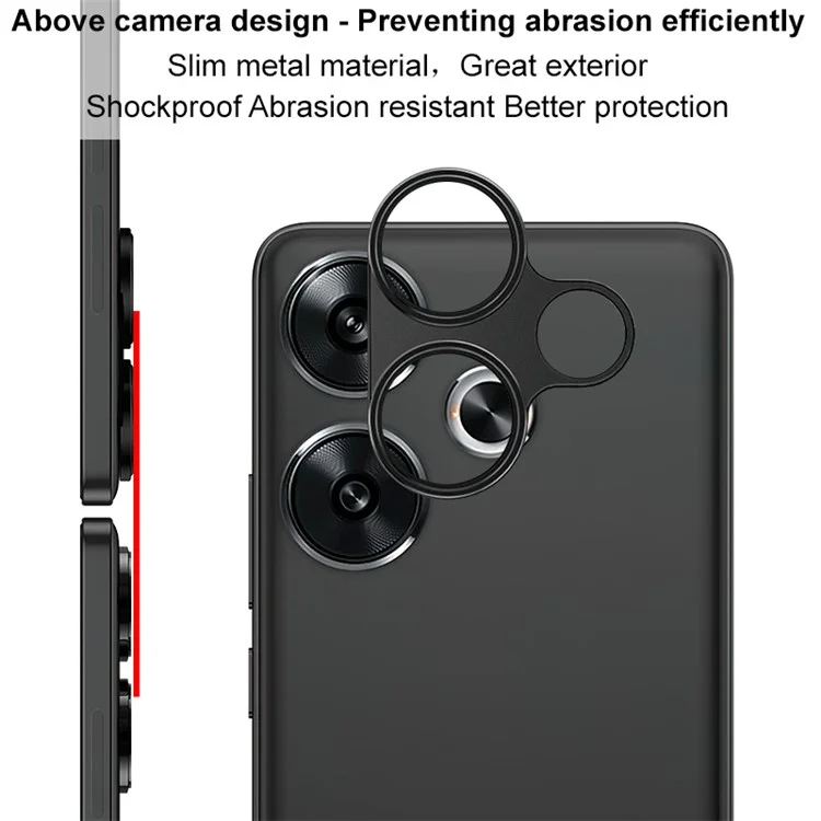 IMAK For Xiaomi Redmi Turbo 3 5G / Poco F6 5G Back Lens Protector Cover