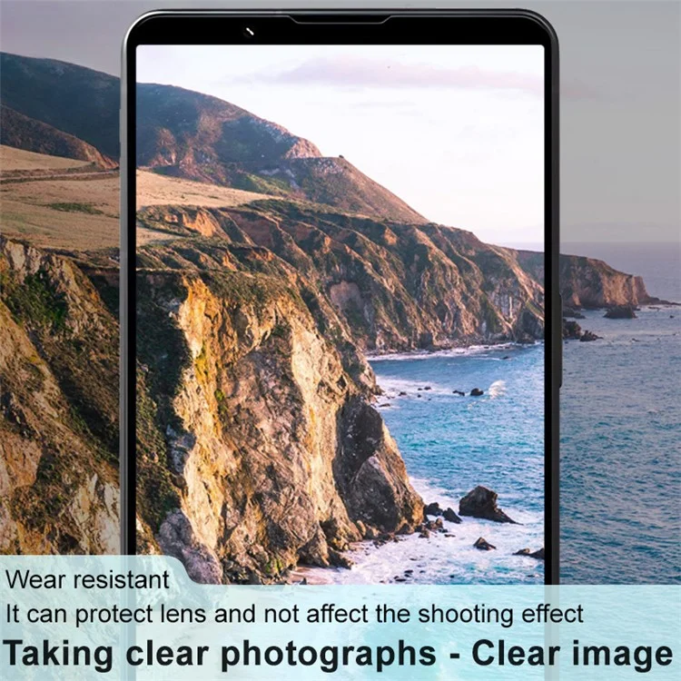 IMAK For Sony Xperia 1 VI Tempered Glass Camera Lens Protector Anti-Scratch (Black Version)