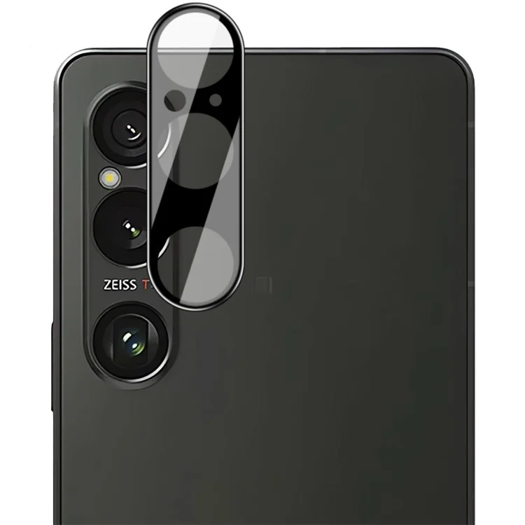 IMAK For Sony Xperia 1 VI Tempered Glass Camera Lens Protector Anti-Scratch (Black Version)