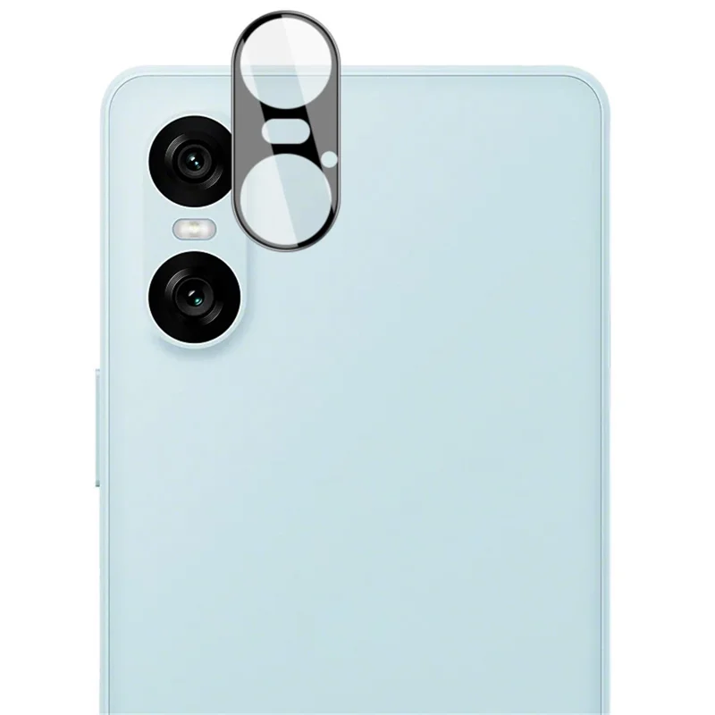 IMAK For Sony Xperia 10 VI Camera Lens Protector Anti-Scratch Tempered Glass (Black Version)